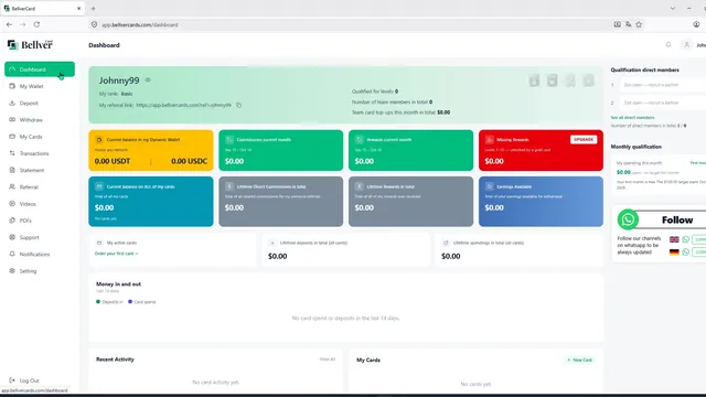 Bellver dashboard walkthrough, video thumbnail