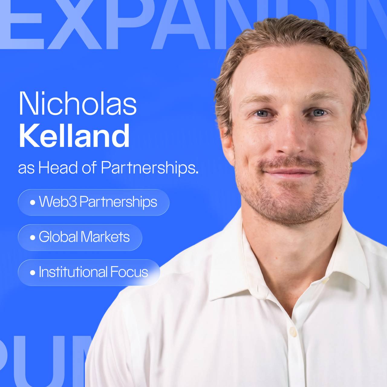 Nicholas Kelland - Head of Partnerships, Aurum Foundation